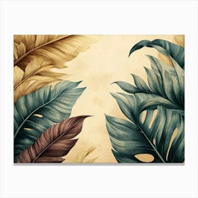 Tropical Leaves 11 Canvas Print