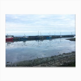 Boats In Waiting Canvas Print