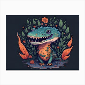 Aligator (7) Canvas Print