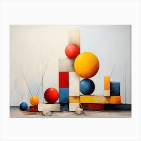 Abstract Still Life Canvas Print