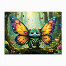 Aetherwing Butterfly #9 Canvas Print