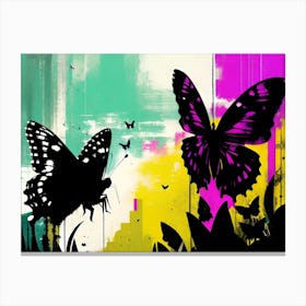 Butterfly Painting 96 Canvas Print