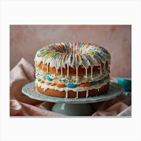 Bundt Cake Canvas Print