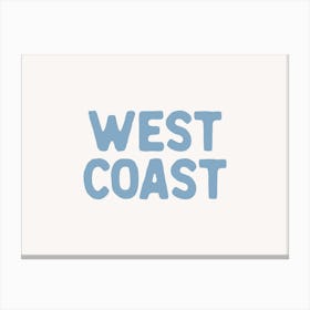 West Coast Canvas Print