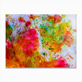 Watercolor Painting 5 Canvas Print