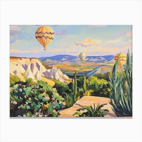 Cappadocia Turkey Hot Air Balloons Canvas Print