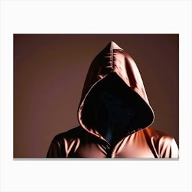 Hooded Man Canvas Print