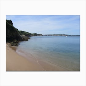 The beach Canvas Print