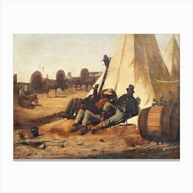 The Bright Side (1866), Winslow Homer Canvas Print