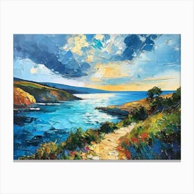 Path To The Sea Canvas Print