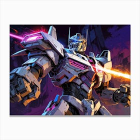 Transformers The Last Knight 13 Canvas Print