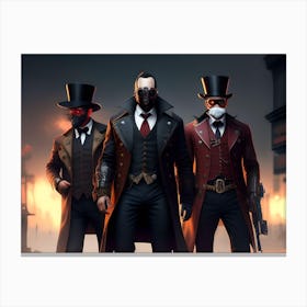 Gangsters 2 Canvas Print