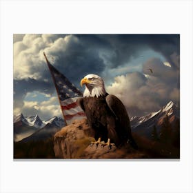 American Eagle Canvas Print