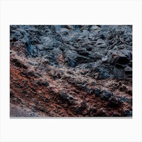 Volcanic Rock Canvas Print