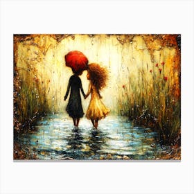 Togetherness - Loved Dearly Canvas Print