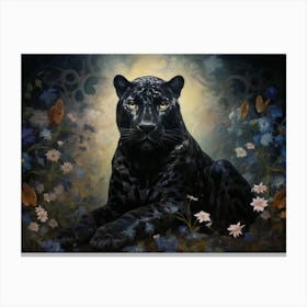 Black Panther 1 Canvas Print