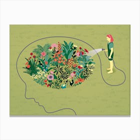 Mind Garden Canvas Print