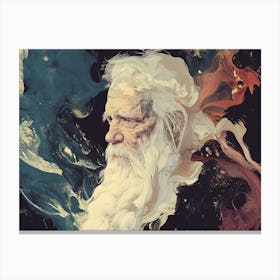 Old Man With A Beard Canvas Print