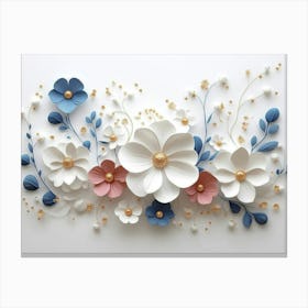 Flower Wall Art 14 Canvas Print