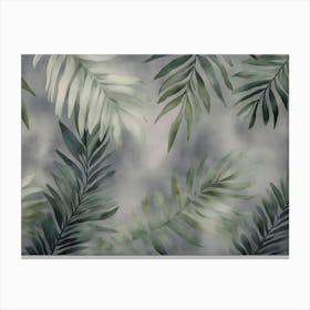 Palm Leaves Canvas Print