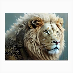 Lion art 68 Canvas Print