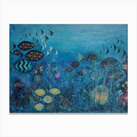 Wall Art with Great Barrier Reef Canvas Print