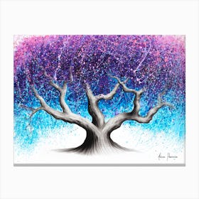 Midnight Dream Tree Canvas Print