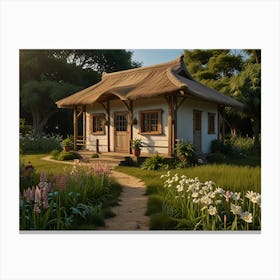 Chinese House Canvas Print