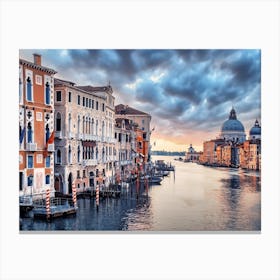 Colorful Venice Canvas Print