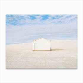 White Sands Shed Canvas Print