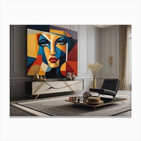 Abstract Painting 1 Canvas Print