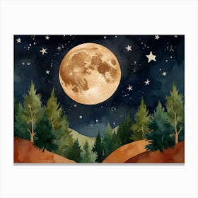 Full Moon 1 Canvas Print