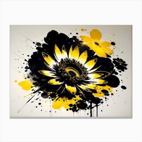 Yellow Flower Canvas Print