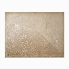 Beige Sand Canvas Print