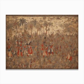 Battle Of Naini Canvas Print