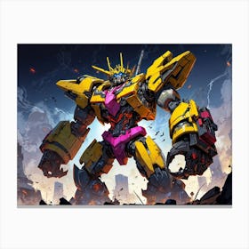 Transformers The Last Knight 10 Canvas Print