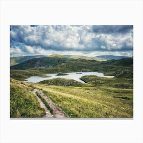 Angle Tarn Canvas Print