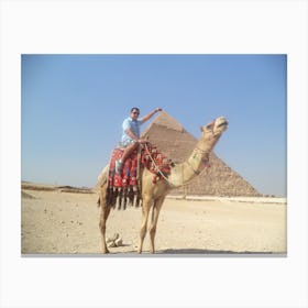 pyramid and Camel (mido store) Canvas Print