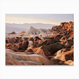 Zabriskie Point Canvas Print