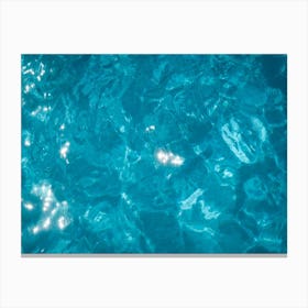 Clear Blue Mediterranean Sea // Ibiza Nature & Travel Photography Canvas Print