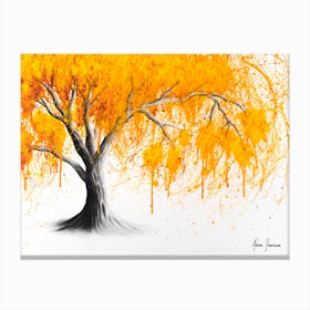 Rusting Desert Tree Canvas Print