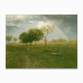 After A Summer Shower, George Inness Canvas Print