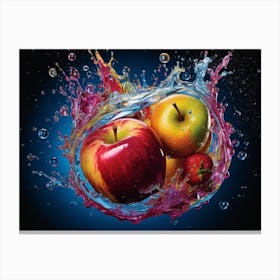 Fruit Splash 12 Canvas Print