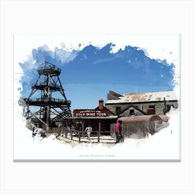 Sovereign Hill, Victoria, Australia Canvas Print