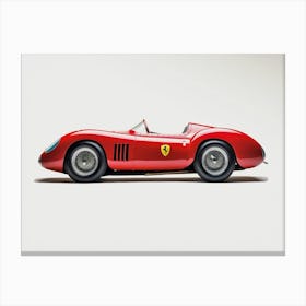 Ferrari 250 Testa Rossa Car Style Canvas Print