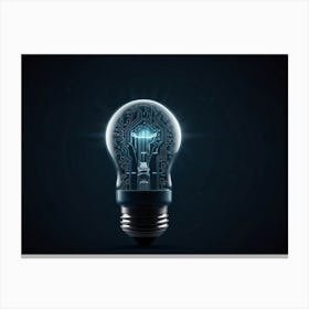 Light Bulb Canvas Print