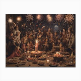 Dinner Party Canvas Print