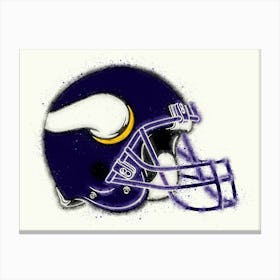 Minnesota Vikings Helmet Canvas Print