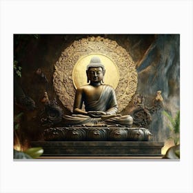 Buddha 19 Canvas Print