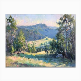 Western Landscapes Black Hills South Dakota 1 Canvas Print